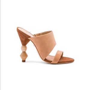Schutz Tosca Heel in Honey Beige